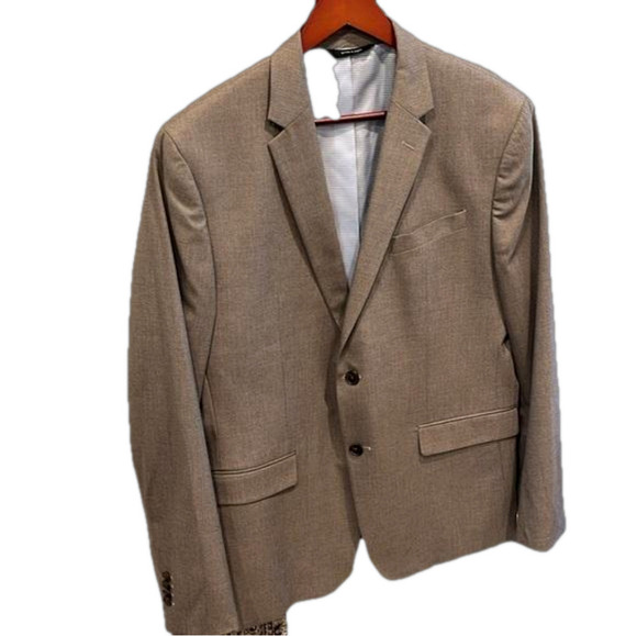 Banana Republic Other - Banana Republic 44R fully lined taupe coloured 2 button blazer